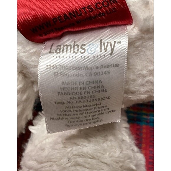 Snoopy Lambs & Ivy Plush Dog Plus Vintage Happy Birthday Ceramic Coffee Mug Pair - Picture 6 of 12